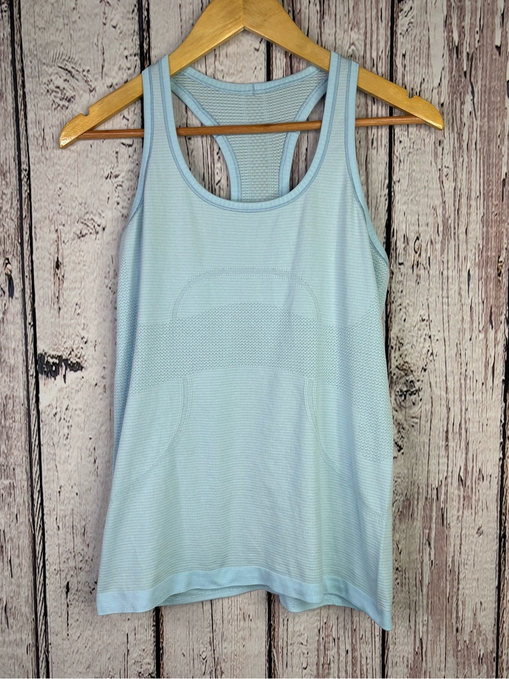 🍋Lululemon Swiftly Tech Racerback Tank Light Blue Size 8‎ Running Lightweight